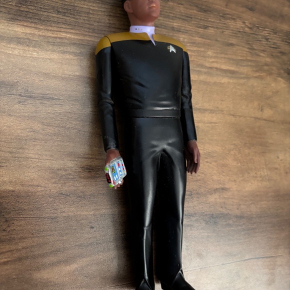 VINTAGE 1994 Lt. Lieutenant Commander Geordi LaForge STAR TREK FIGURE Applause 9 - Picture 7 of 9